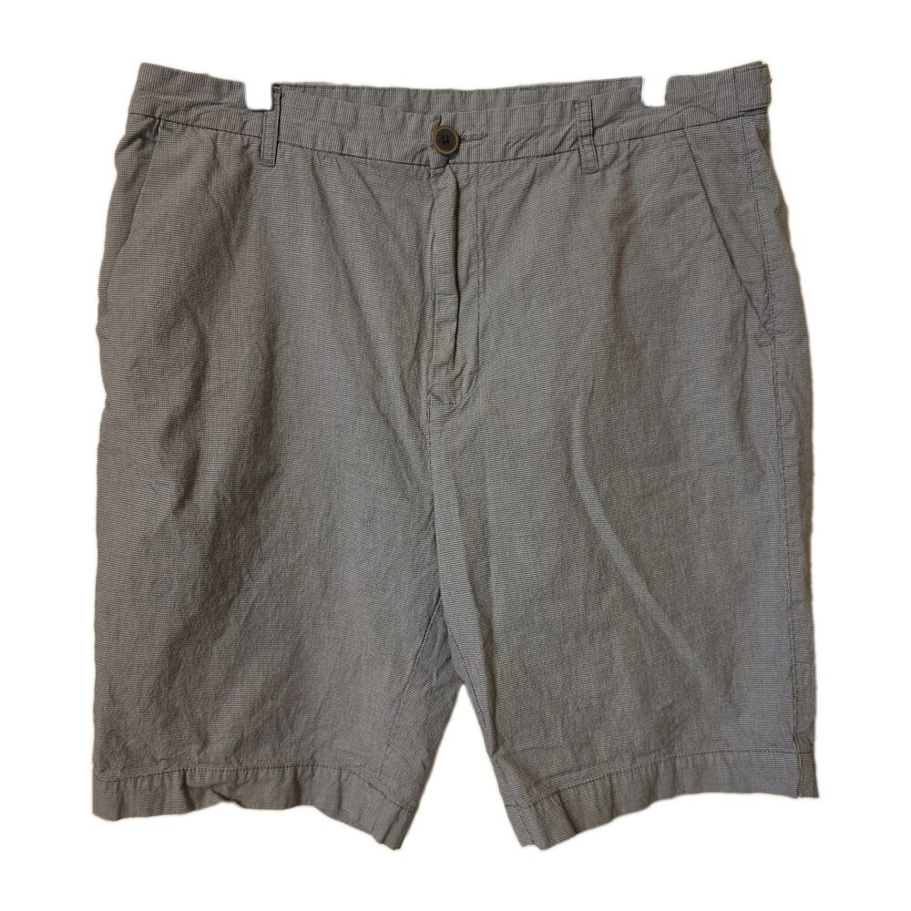 Rodd & Gunn Men's Shorts Blue Check Woven in Italy Size 36 Summer Casual Chino